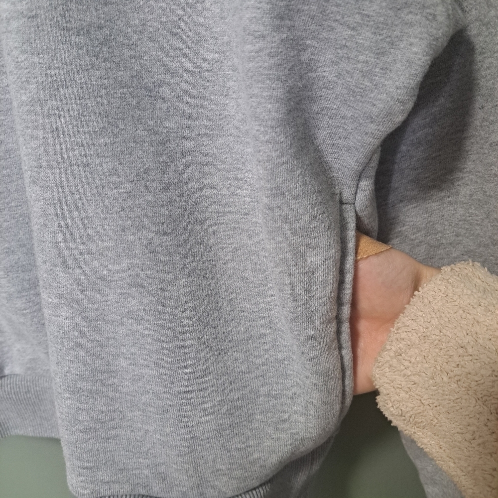 Favorite Daughter Coaches Half Zip Grey XS - Picture 7 of 9